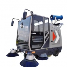 48V120A Yisen Hot Sales Ride on Electric Street RoadMLH Floor Sweeper /City Path Cleaning Sweeping Truck