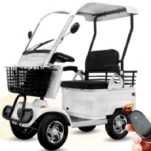 Customized Four-Wheel MLH Electric Scooter for Elderly Commuting and Sightseeing Vehicle