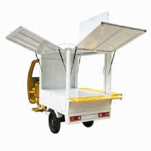 Cheap,Useful and High-quality Food Stand Double Color YRF Electric Tricycle