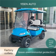 Electric Golf Cart Sightseeing Car Four-Wheel Property Hotel Factory Reception Golf Cart