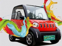 Wholesale Smart 4-Seater Low-Speed Four-Wheel Electric Vehicle