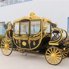 Sightseeing CartMLH for Sale Luxury Electric Horse Trailer Royal Carriage