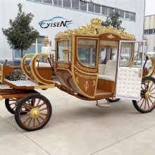 Sightseeing CartMLH for Sale Luxury Electric Horse Trailer Royal Carriage