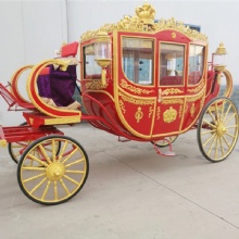 Sightseeing CartMLH for Sale Luxury Electric Horse Trailer Royal Carriage