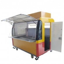 Customized Snack Cart Food Truck Electric Food Cart