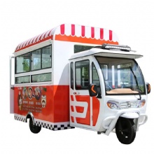 Street ice cream burger snack truck mobile food truck multi-functional food cart