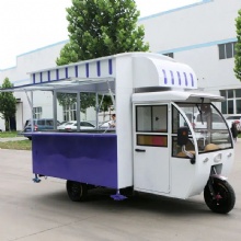 Mobile Food Stall Fast Food Breakfast Cart Electric Food Cart