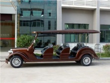 Luxurious 8-Seater CE Certified Electric Four-Wheel Tourist Classic Car