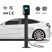 380v 22kw type2 new energy vehicle electric vehicle charging pile fast charging station