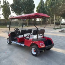 Scenic Area Scooter Sightseeing Car Aluminum Alloy Chassis Electric Golf Cart