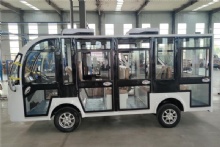 2024 latest luxury resort, park, factory, hotel 11-seater 72V electric sightseeing car