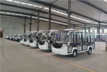 2024 latest luxury resort, park, factory, hotel 11-seater 72V electric sightseeing car