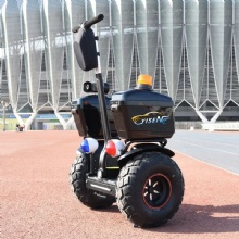 Two-wheel patrol car off-road security patrol 40km two-wheel Intelligent mobility scooter