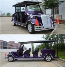 8-Seat Guest Reception Car, High-Quality Electric Classic Car