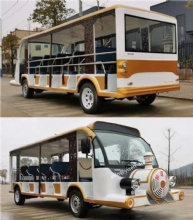 Factory Direct Sales 17-Seater Reception Car Pure Electric Sightseeing Car