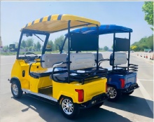 Electric scenic small children's shared four-wheel sightseeing car rental cartoon sightseeing car