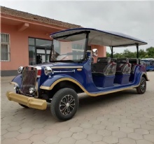 Настраиваемый 8-14-местный электрический экскурсионный автомобиль, ретро-автомобиль, классический электрический автомобиль