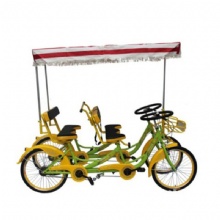 Sightseeing Tandem Bike 4 Person Four Seat Bicycle Person Bike