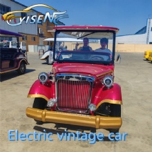 Luxurious 14-seater electric sightseeing car, scenic spot, hotel and resort shuttle bus, electric classic car