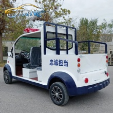 Resort Security Patrol Car Beach Open-Sided Sightseeing Patrol Vehicle of 5 Seats