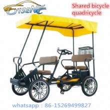 Scenic spot shared sightseeing four-wheel power bike 2 couples beach tour sightseeing car