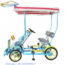 Scenic Shared sightseeing Hotel Airport four-wheel electric bike Couple Beach tour sightseeing car