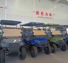 4 Person 72V Lifted Golf Cart CE Certification off Road New Style Evolution Street Legal Electric Golf Carts