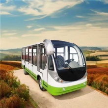 High Quality And Low Price Enclosed Electric Sightseeing Bus With Battery