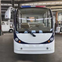 High Quality And Low Price Enclosed Electric Sightseeing Bus With Battery