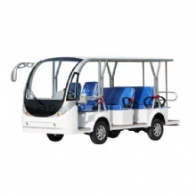 High Quality 80-100KM Street Legal Electric Tour Shuttle 75V Sightseeing Bus On Sale