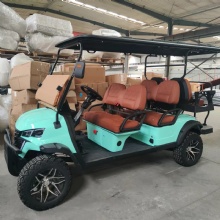 Free Customized Colors 6 Passengers Electric Hotel Golf Buggy