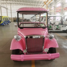 China Factory Luxury Two Row Electric Club Car Golf Cart Electric Golf Carts Sightseeing Car Vintage Classic Car