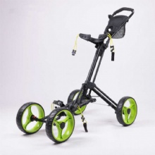 Factory Hot 4 Wheels Customized Foldable Pull Push Golf Cart Golf Trolley