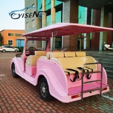 China MLH Yisen Auto Luxury 8 Seater Electric Carsightseeing Car