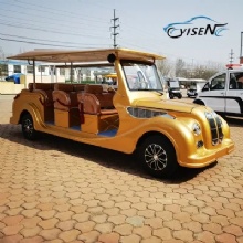 China MLH Yisen Auto Luxury 8 Seater Electric Carsightseeing Car