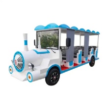 2023 YisenMLH Promotion 11 Seats Electric Sightseeing Car Tourist Bus