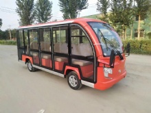 2023 YisenMLH Promotion 11 Seats Electric Sightseeing Car Tourist Bus